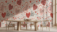 Contemporary Red wallpaper for Kids