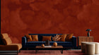 Contemporary Red wallpaper for Living Room