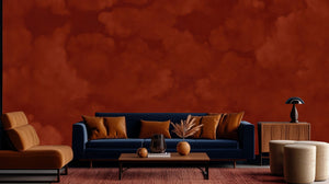 Contemporary Red wallpaper for Living Room
