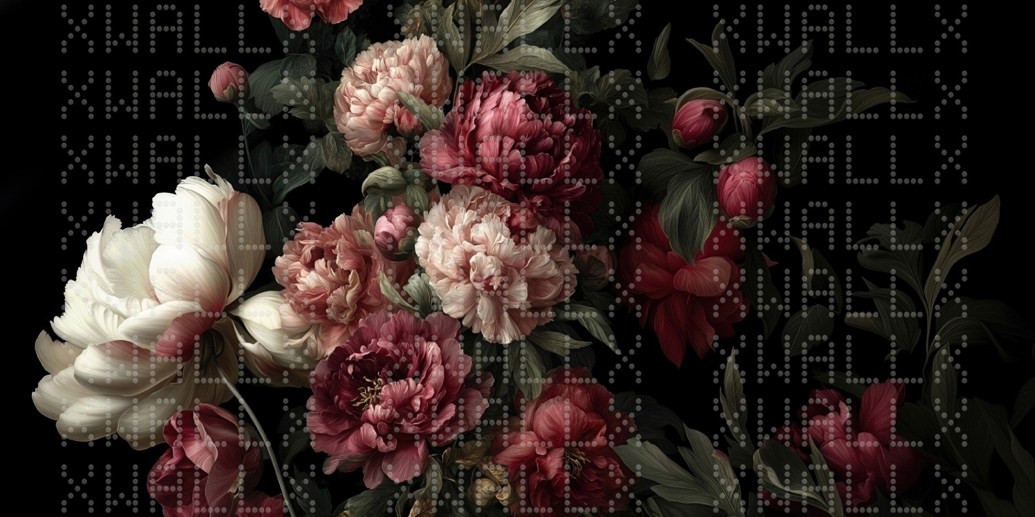 Lavish Peony Blossom Wallpaper