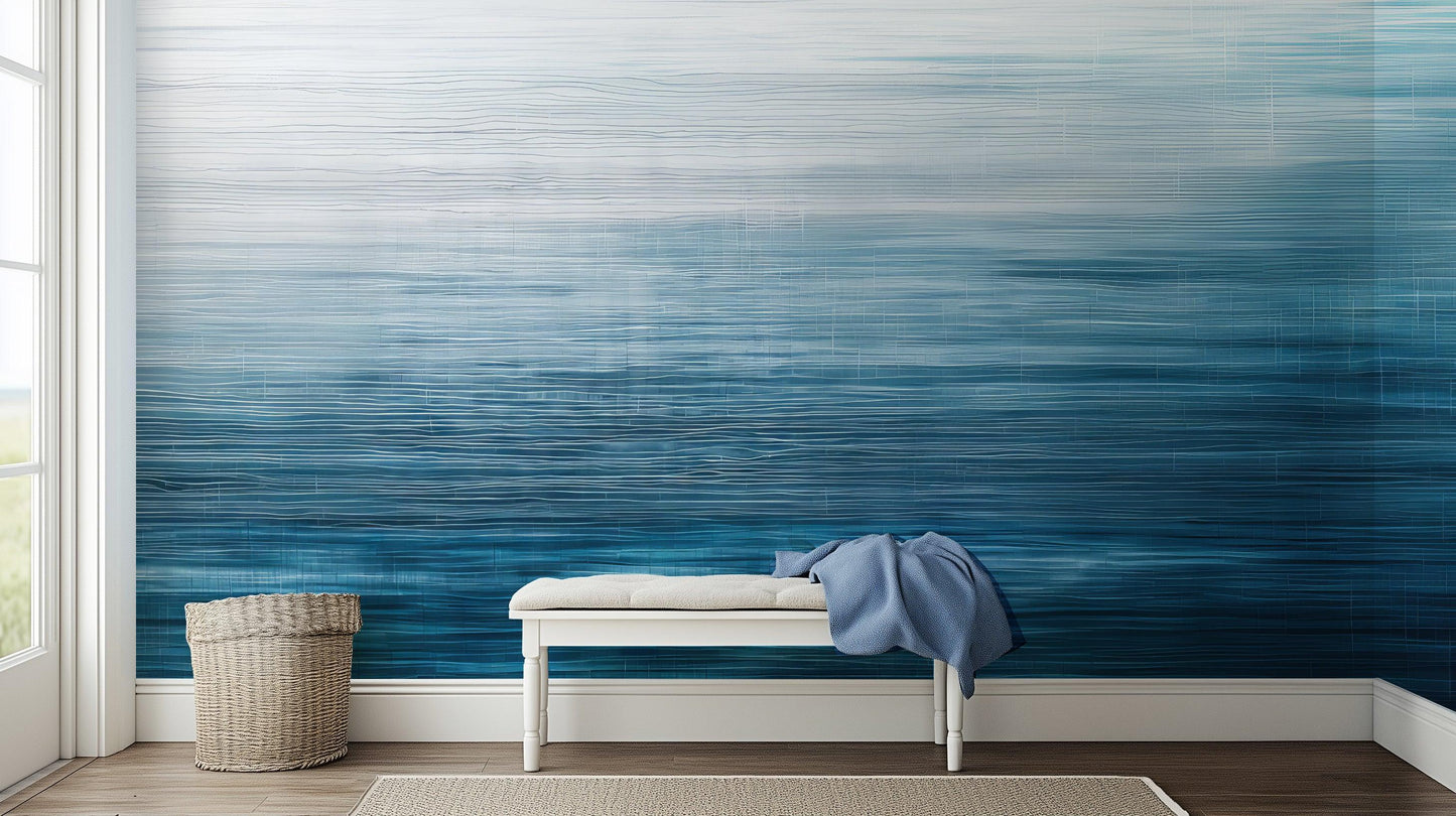 Blue Ombre wall art - XWALLX