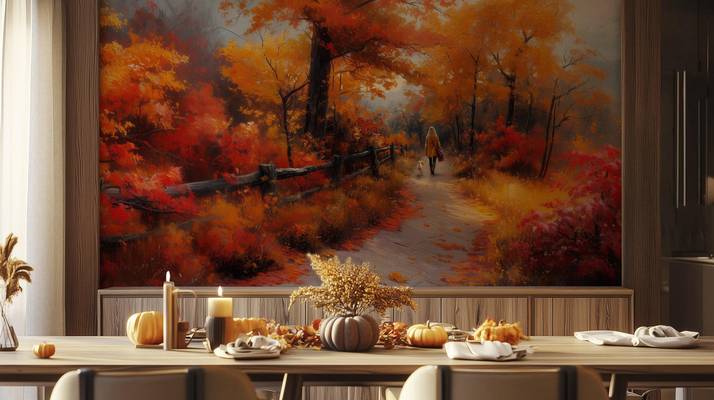 Autumn Forest wallpaper mural - XWALLX