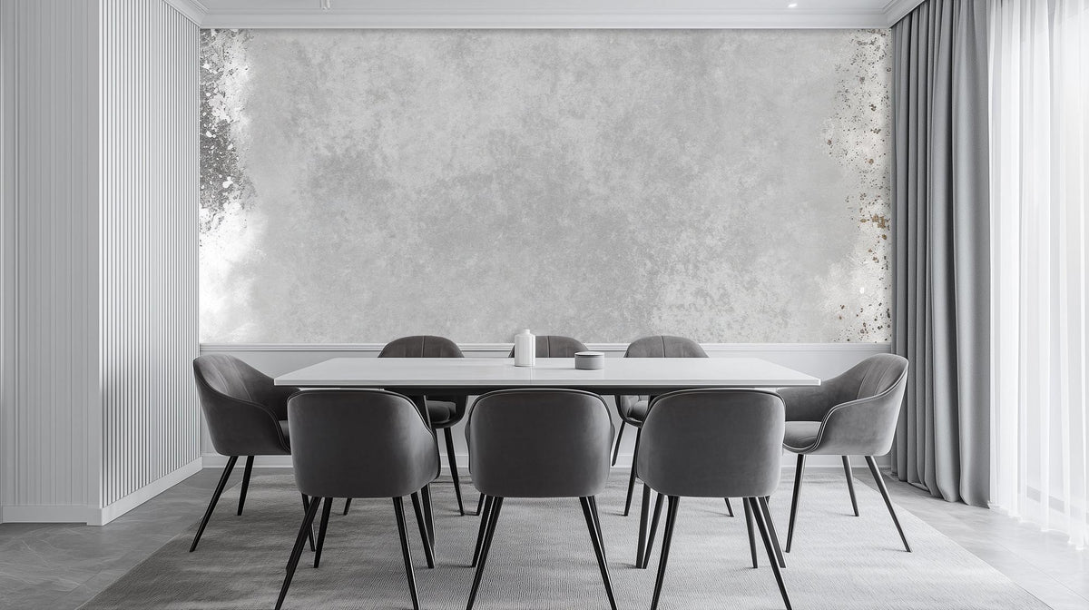 Modern Silver wallpaper for Dining Room