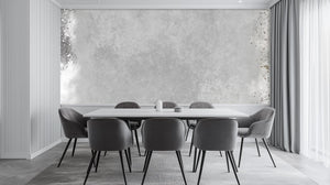 Modern Silver wallpaper for Dining Room