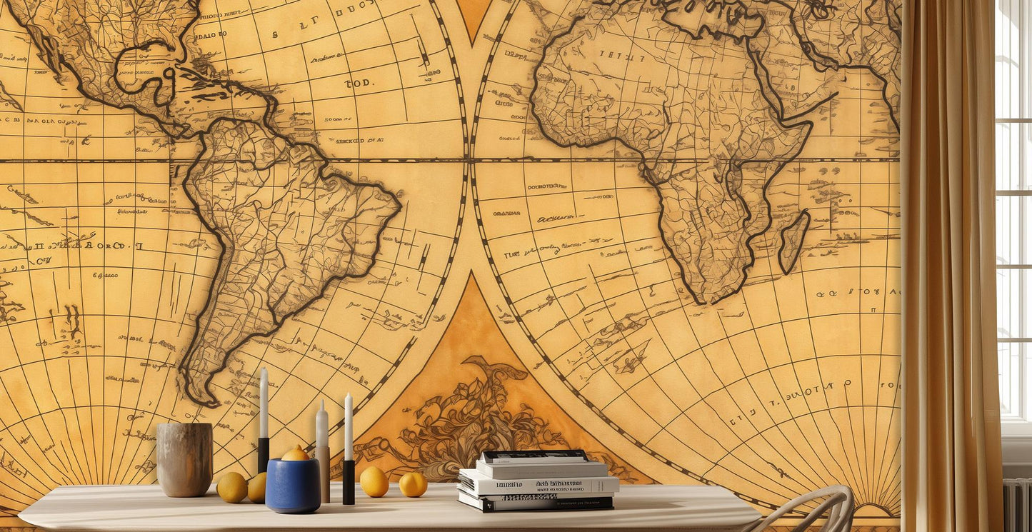 Vintage Tan wallpaper for Office