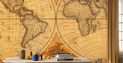 Vintage Tan wallpaper for Office