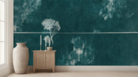 Contemporary Teal wallpaper for Bedroom