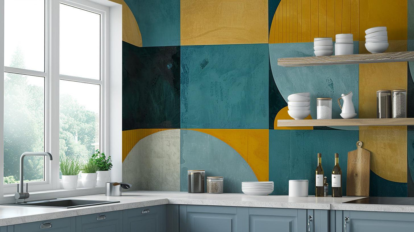 Mid-Century Scandinavian wallpaper - XWALLX