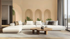 Contemporary Terracotta wallpaper for Living Room