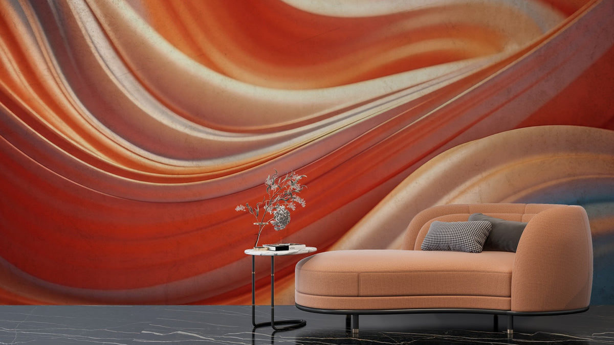 Abstract Warm wallpaper for Living Room