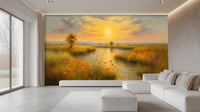 Contemporary Warm wallpaper for Living Room