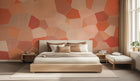 modern Hexagonal Textured wallpaper for a durable hotel feature wall