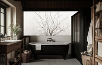 Banyo için Çağdaş Beyaz duvar kağıdı