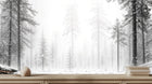 Modern White wallpaper for Bedroom