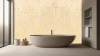 Modern Yellow wallpaper for Bathroom