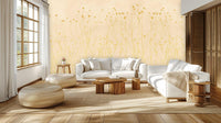 Modern Yellow wallpaper for Living Room